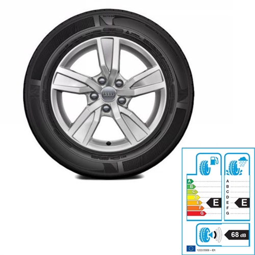 Audi A4 16" vinterkomplethjul, 5-eget design (7J x 16")